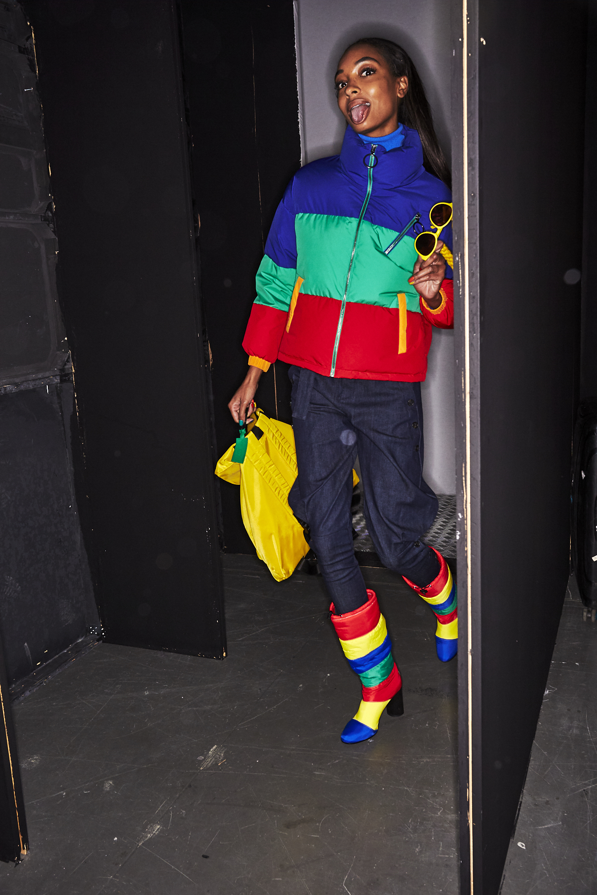 Sonny Vandevelde - Benetton AW1920 Fashion Show Milan Backstage
