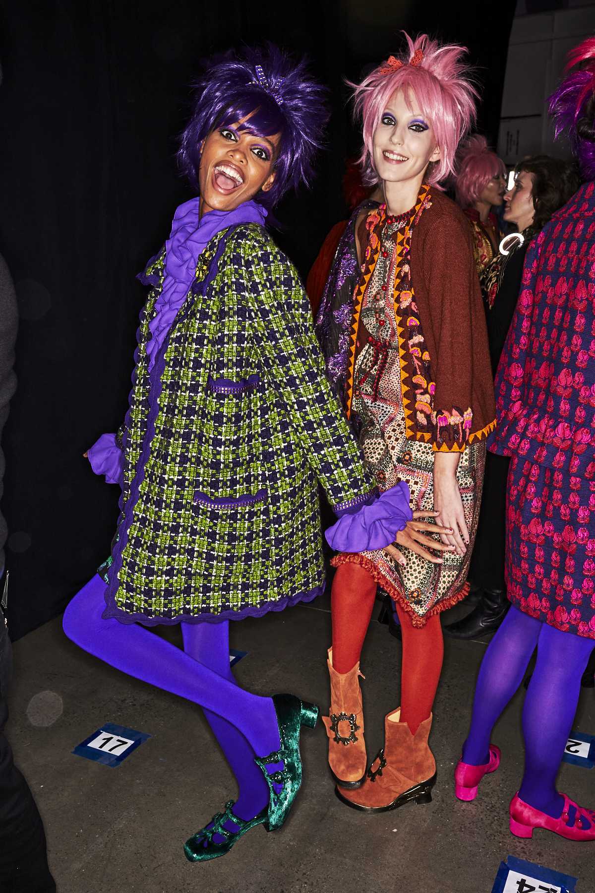 Sonny Vandevelde - Anna Sui AW1920 Fashion Show New York Backstage