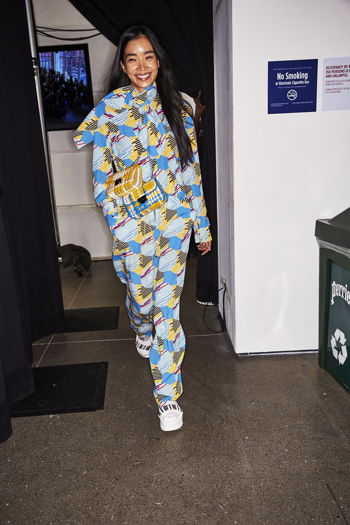 Claudia Li AW2021 Fashion Show New York Backstage