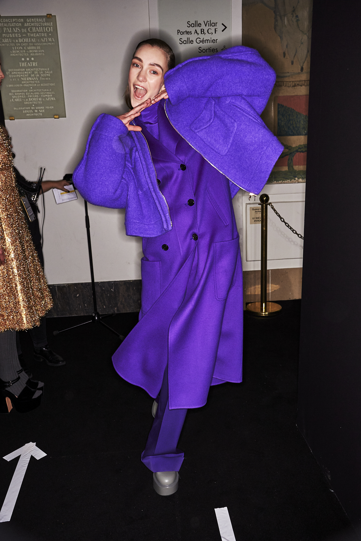 Sonny Vandevelde - Rochas AW2021 Fashion Show Paris Backstage
