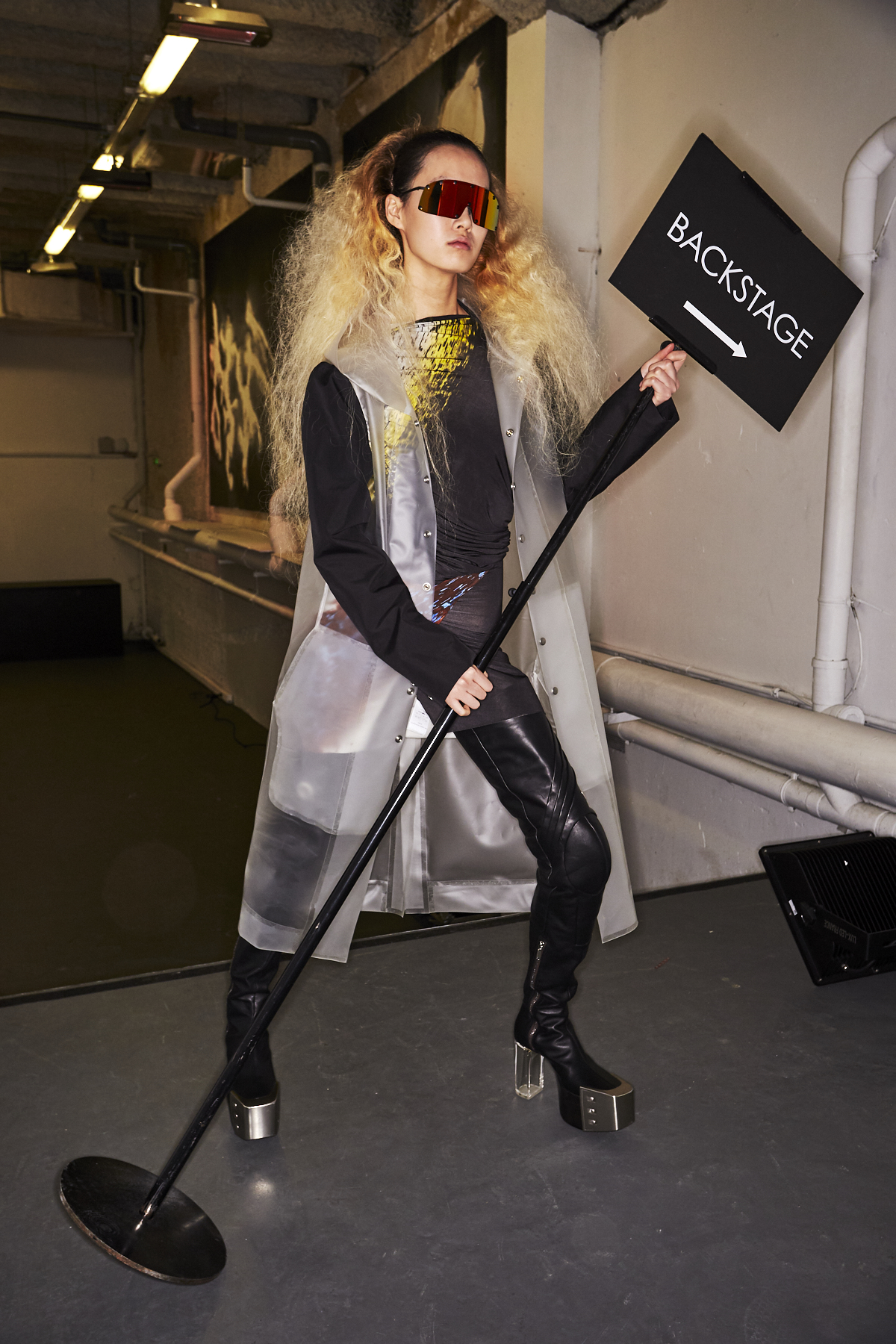 Sonny Vandevelde - Rick Owens AW2021 Fashion Show Paris Backstage