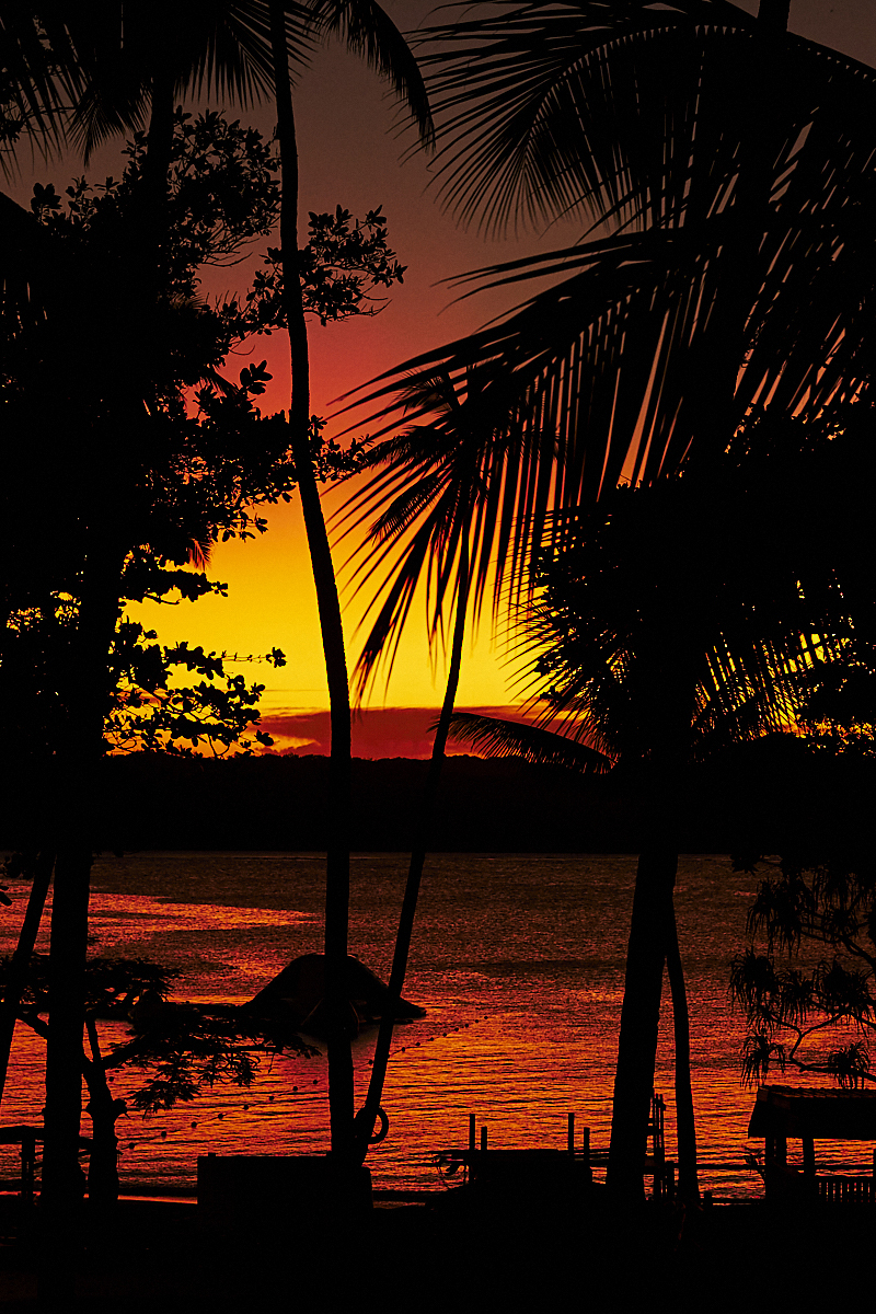 Sunset at the Shangri La Fiji Day 2