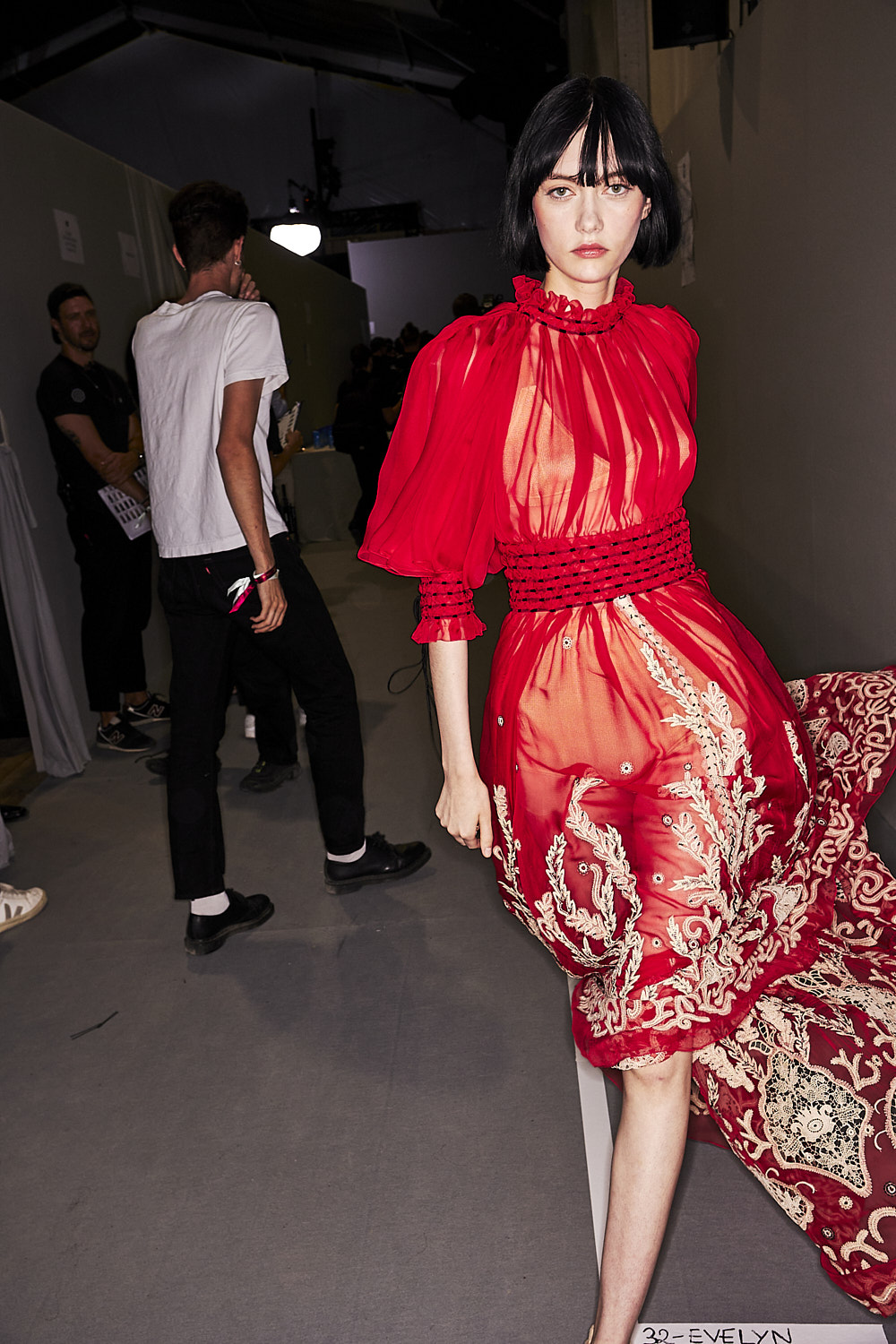 Christian Dior AW22 Haute Couture Fashion Show Paris Backstage
