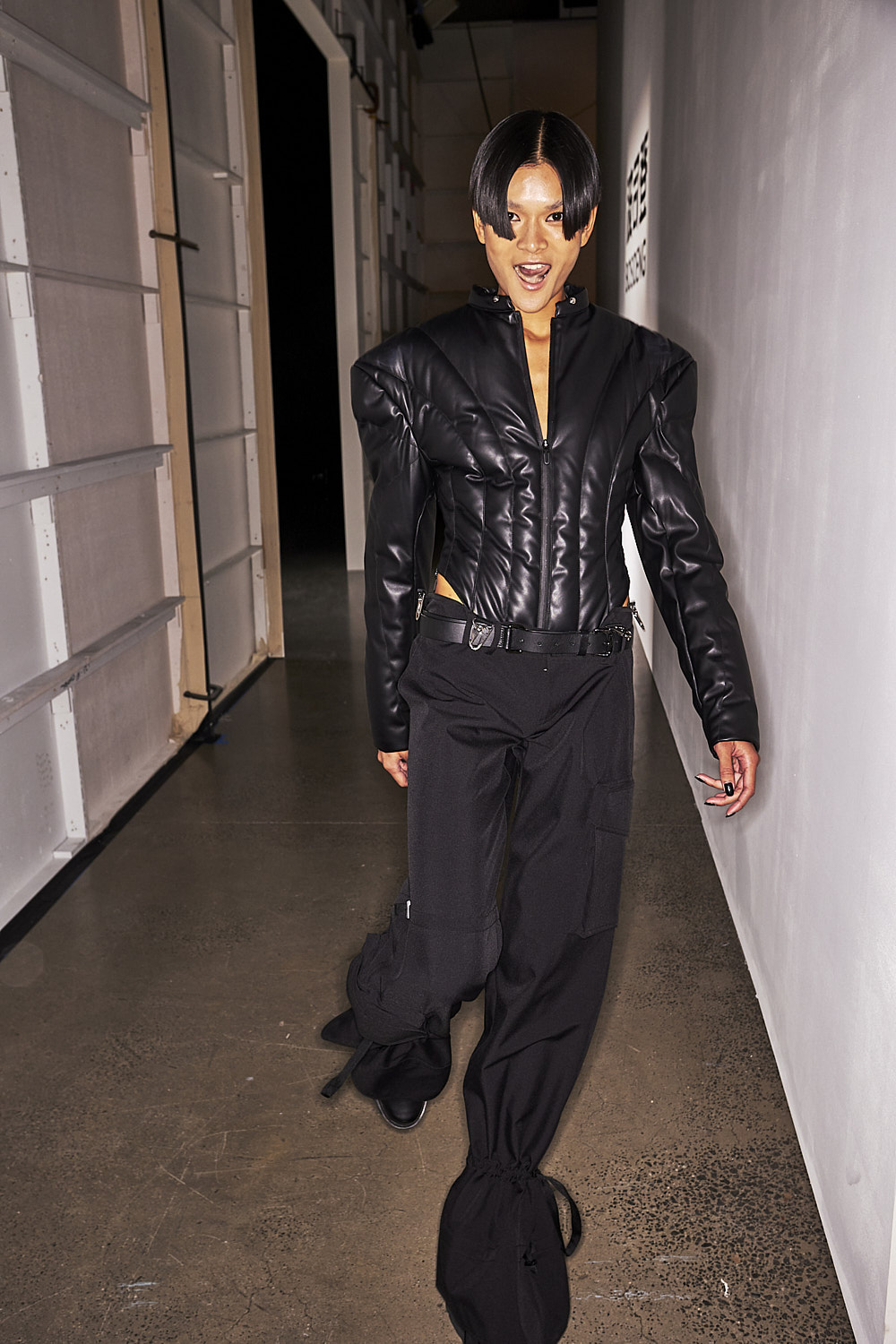Sonny Vandevelde - Bosideng SS23 Fashion Show New York Backstage