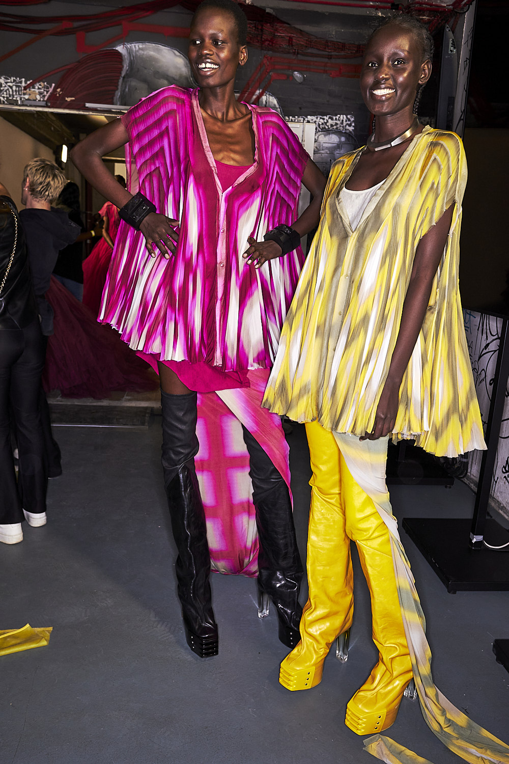 Sonny Vandevelde - Rick Owens SS23 Fashion Show Paris Backstage