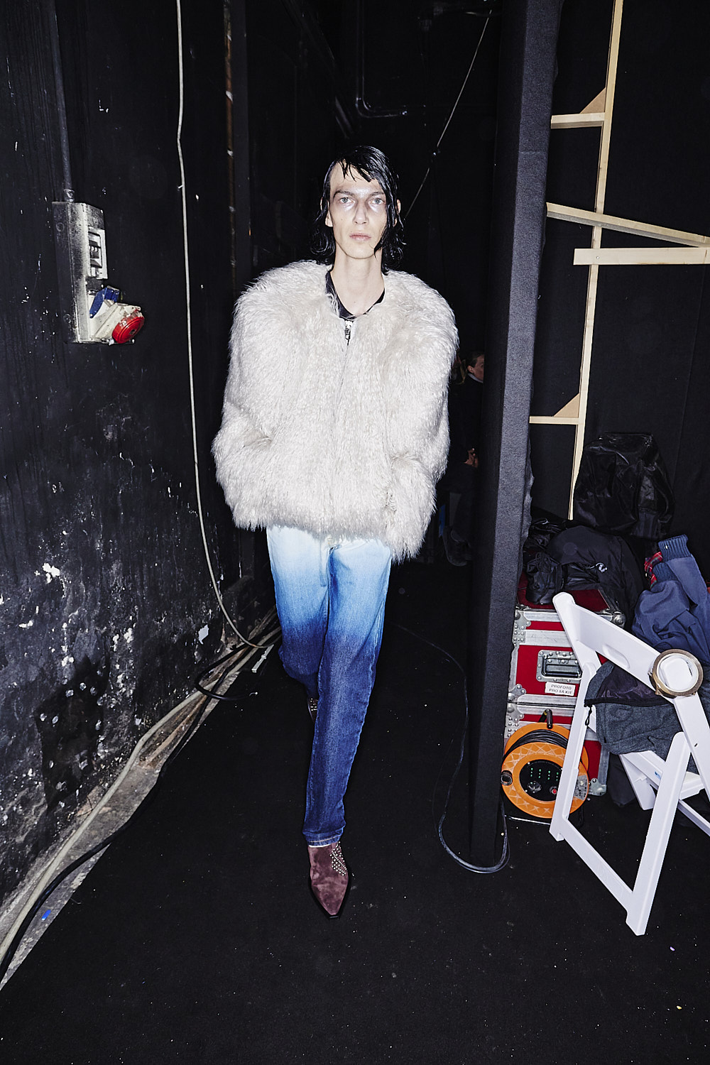 Sonny Vandevelde - Jordan Luca AW2324 Men Fashion Show Milan Backstage