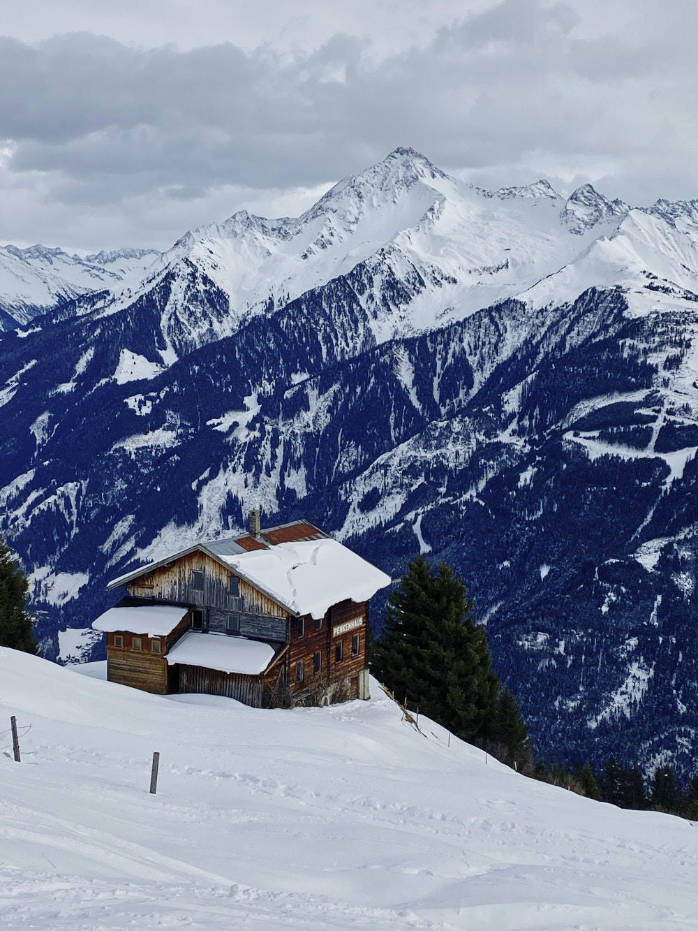 Next day, we try  Eggalm Bahnen Pinken Tux-Lanersbach Ski Area